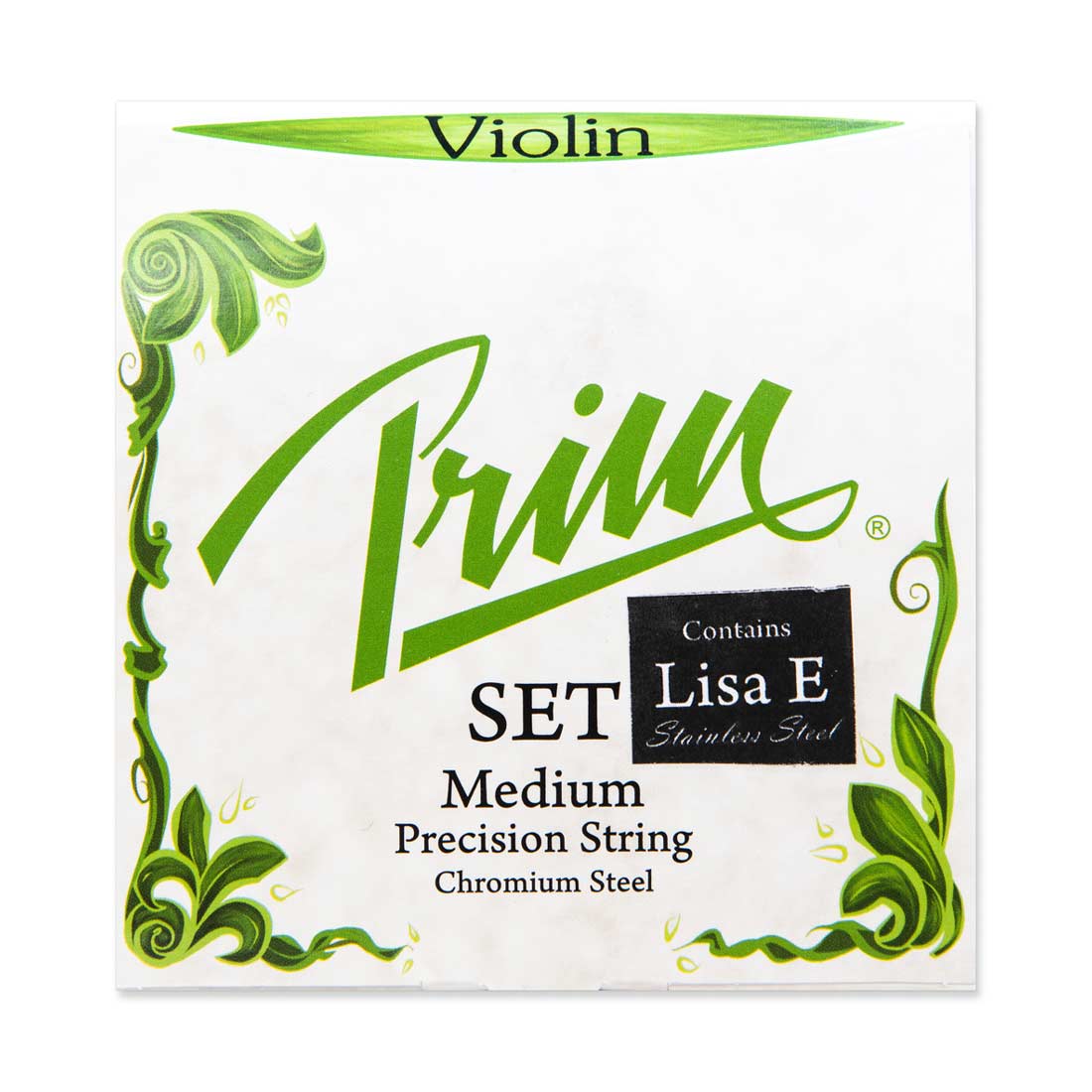 Prim Violin Strings 4/4 Medium Tension with Lisa E