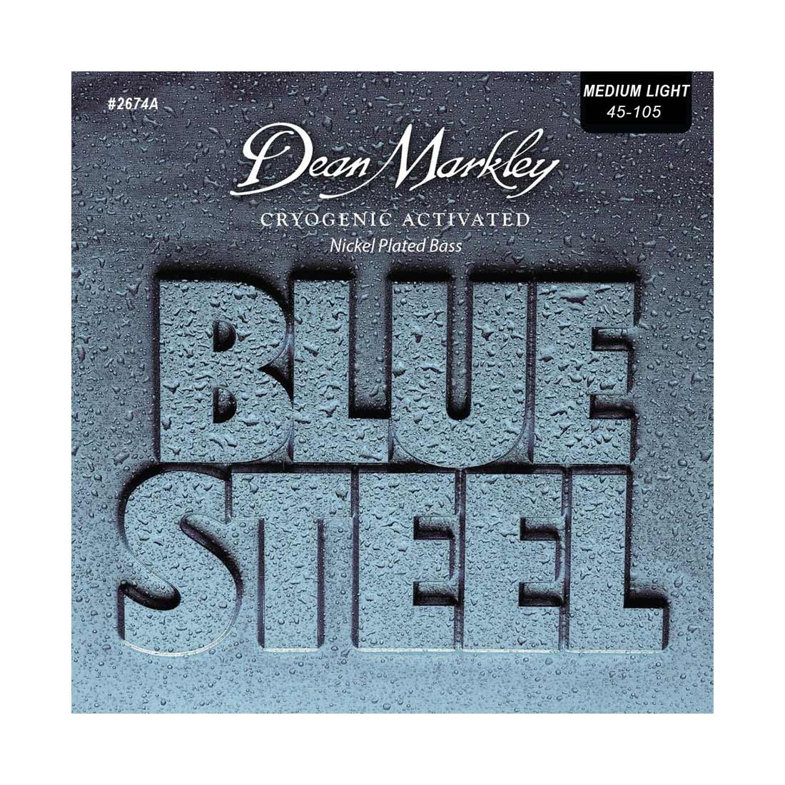 Dean Markley Blue Steel NPS Medium Light Bass Strings 45-105
