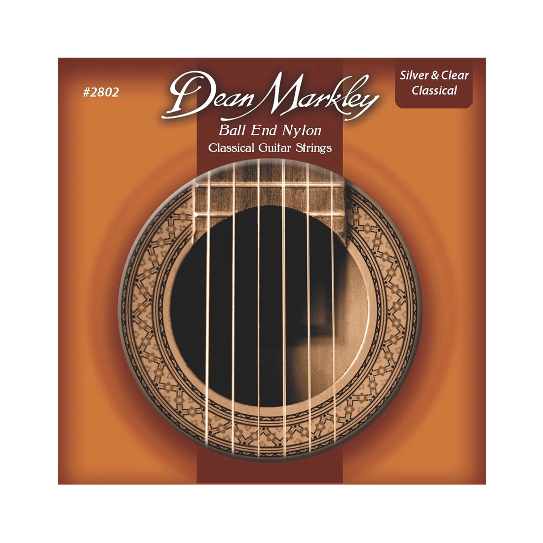 Dean Markley Ball End Nylon Classical Silver and Clear Standard Strings 28-42