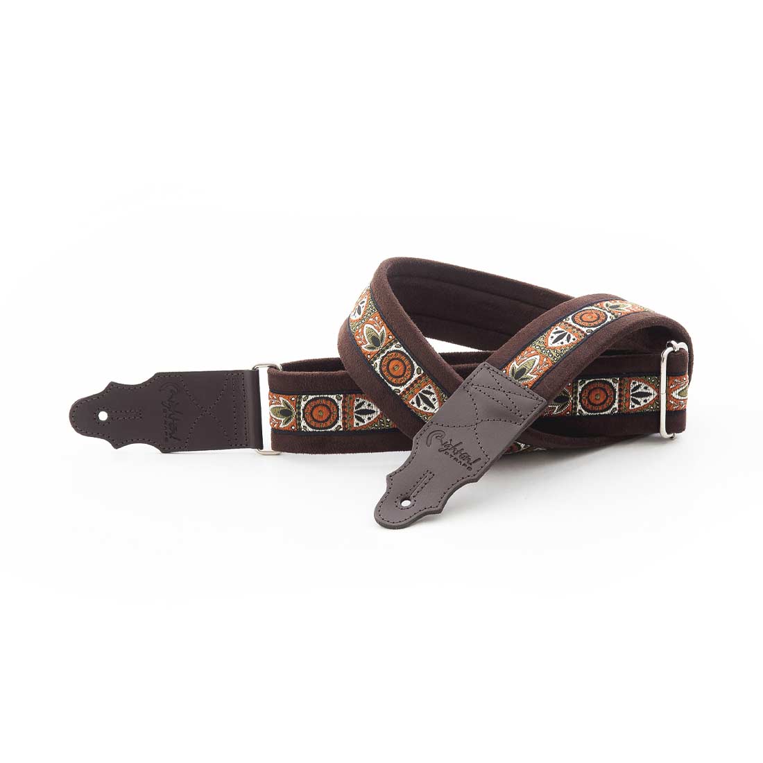 Right On Straps STANDARD PLUS Merida Brown Guitar Strap