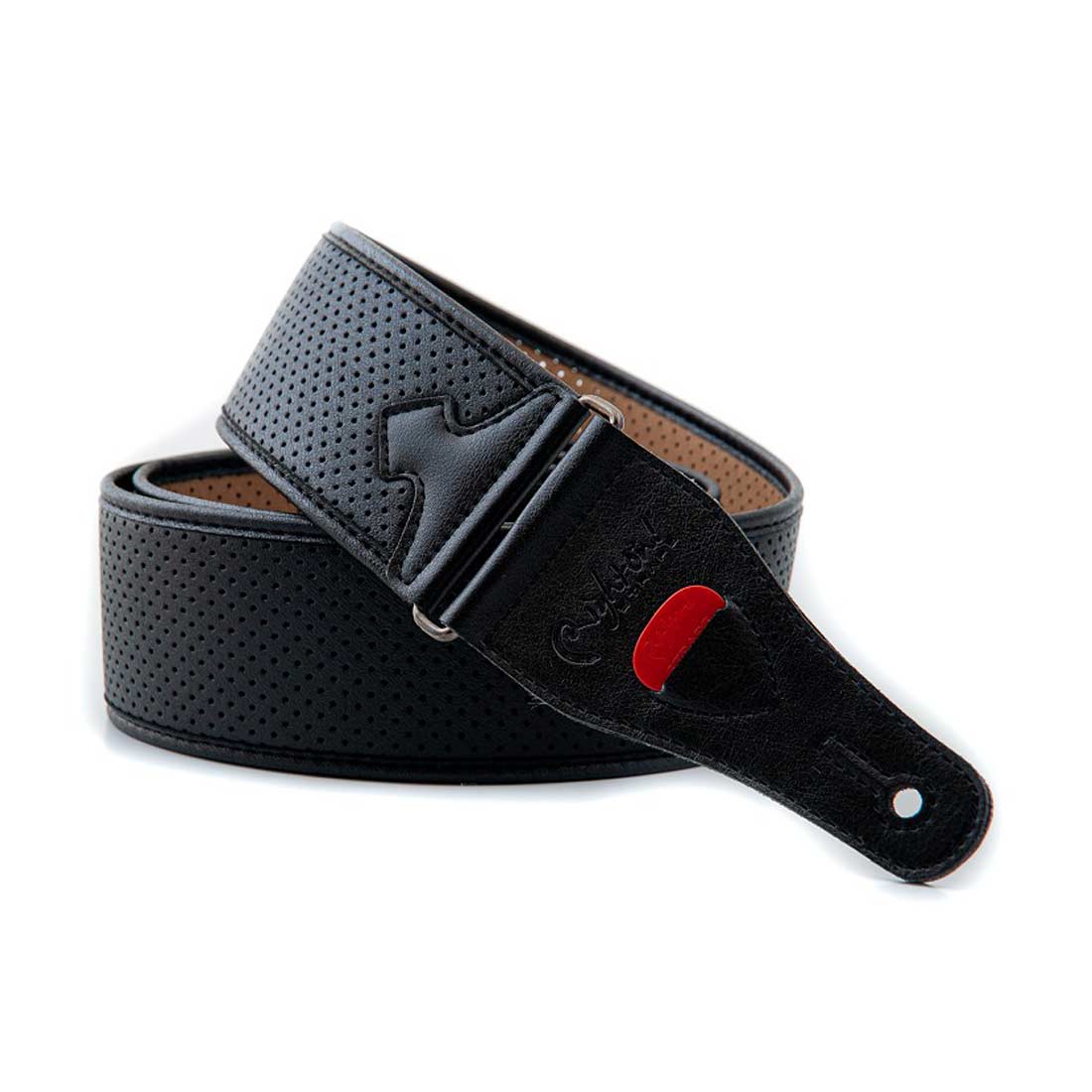 Right On Straps TALISMAN Monte-Carlo Black Guitar Strap