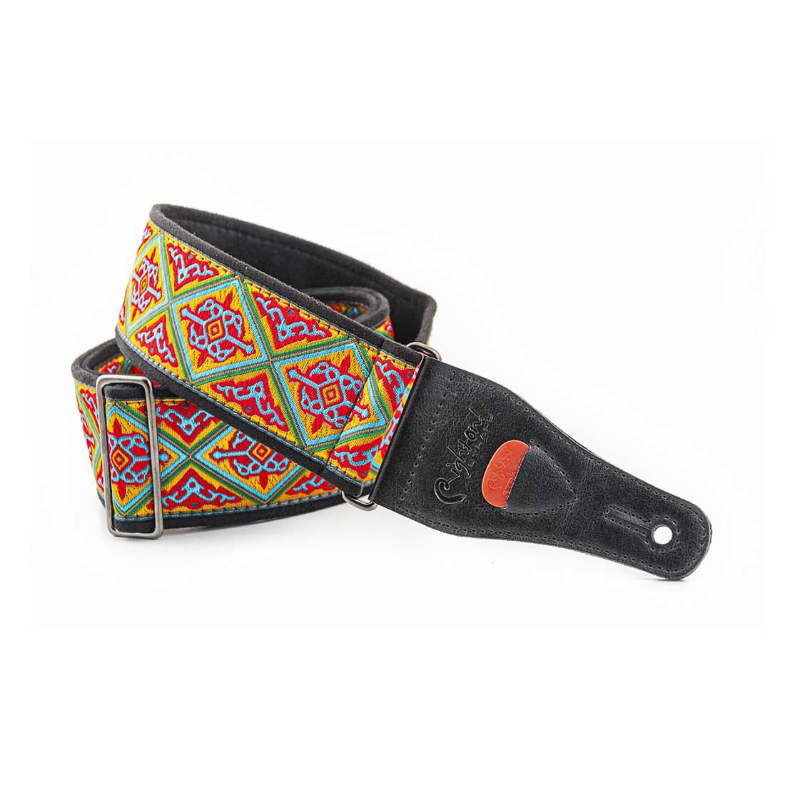 Right On Straps STANDARD PLUS Hafa Red Guitar Strap