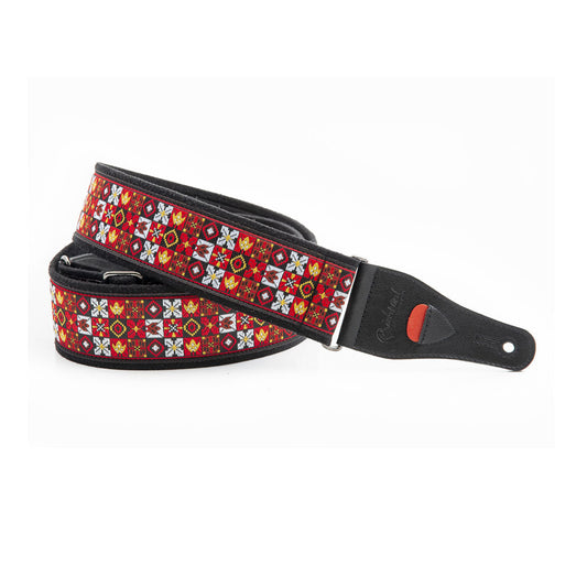 Right On Straps LEGEND JH II Hendrix Red Guitar Strap