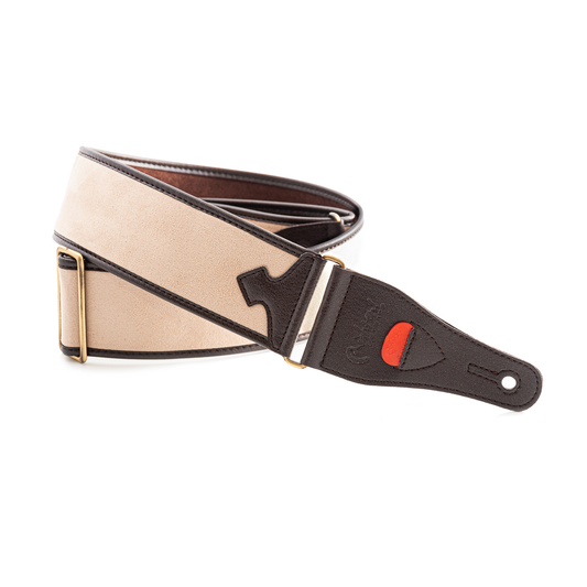 Right On Straps TALISMAN Divine Beige Guitar Strap