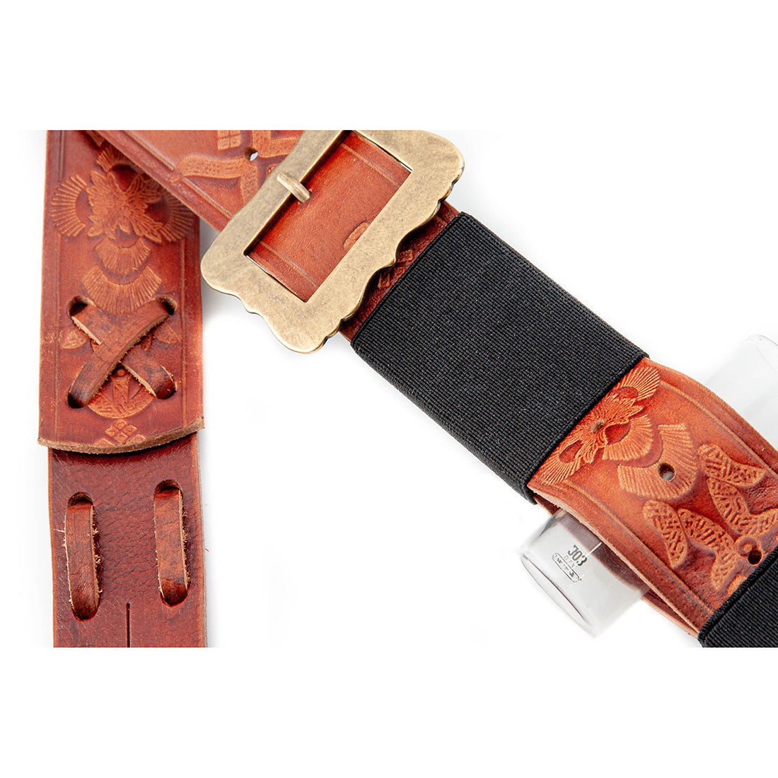 Right On Straps LEGEND BM Bohemian Light brown Guitar Strap