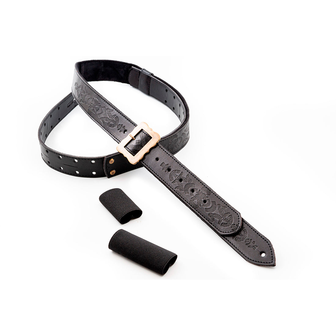 Right On Straps LEGEND BM BOHEMIAN Black Guitar Strap