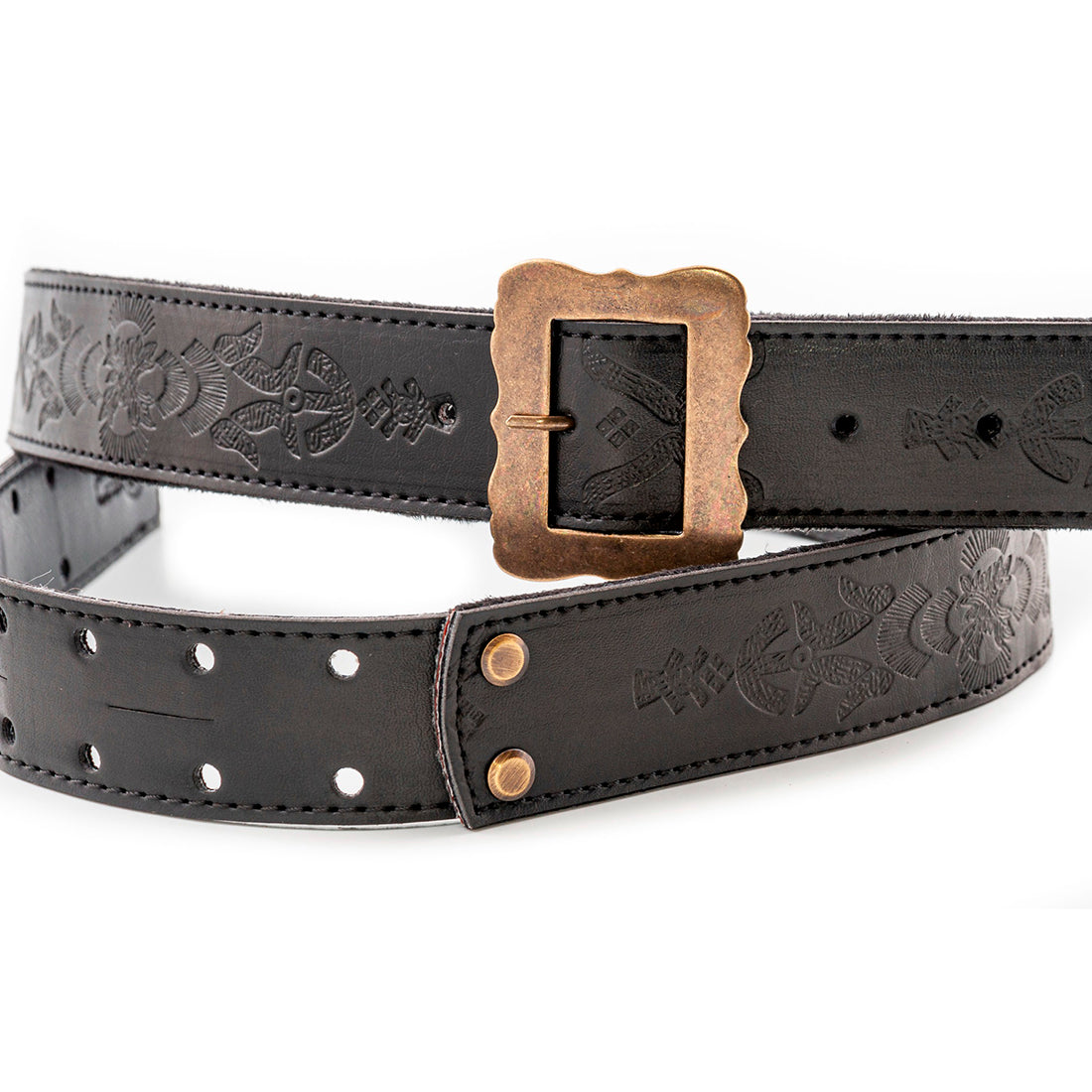 Right On Straps LEGEND BM BOHEMIAN Black Guitar Strap