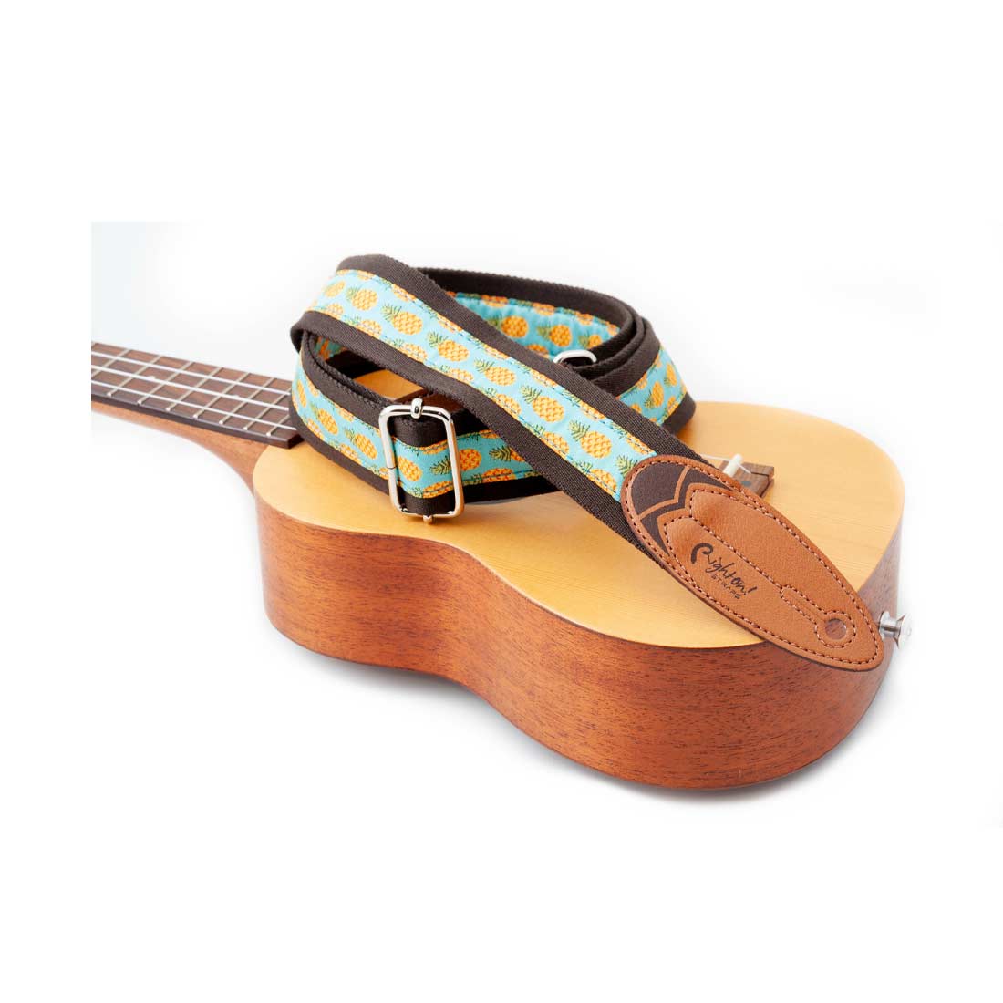 Right On Straps ROADRUNNER Surf Malibu Brown Guitar Strap