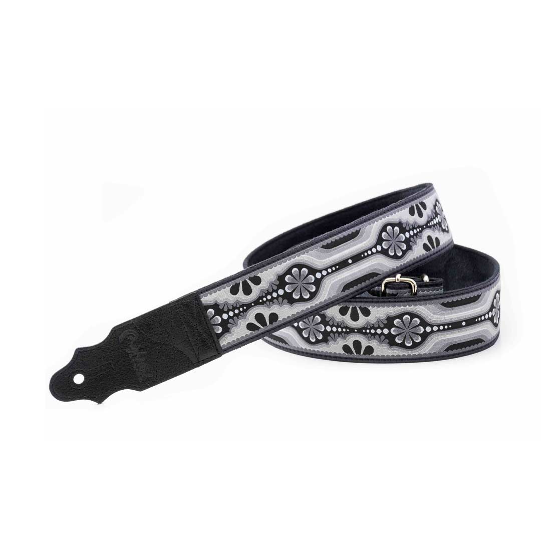 Right On Straps STANDARD PLUS Laurel Black Guitar Strap