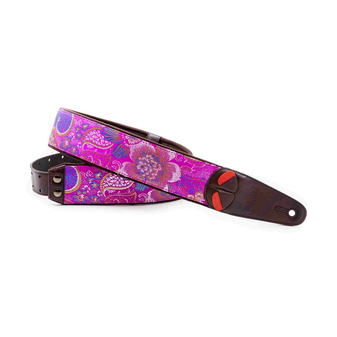 Right On Straps HOKKAIDO Pink Guitar Strap