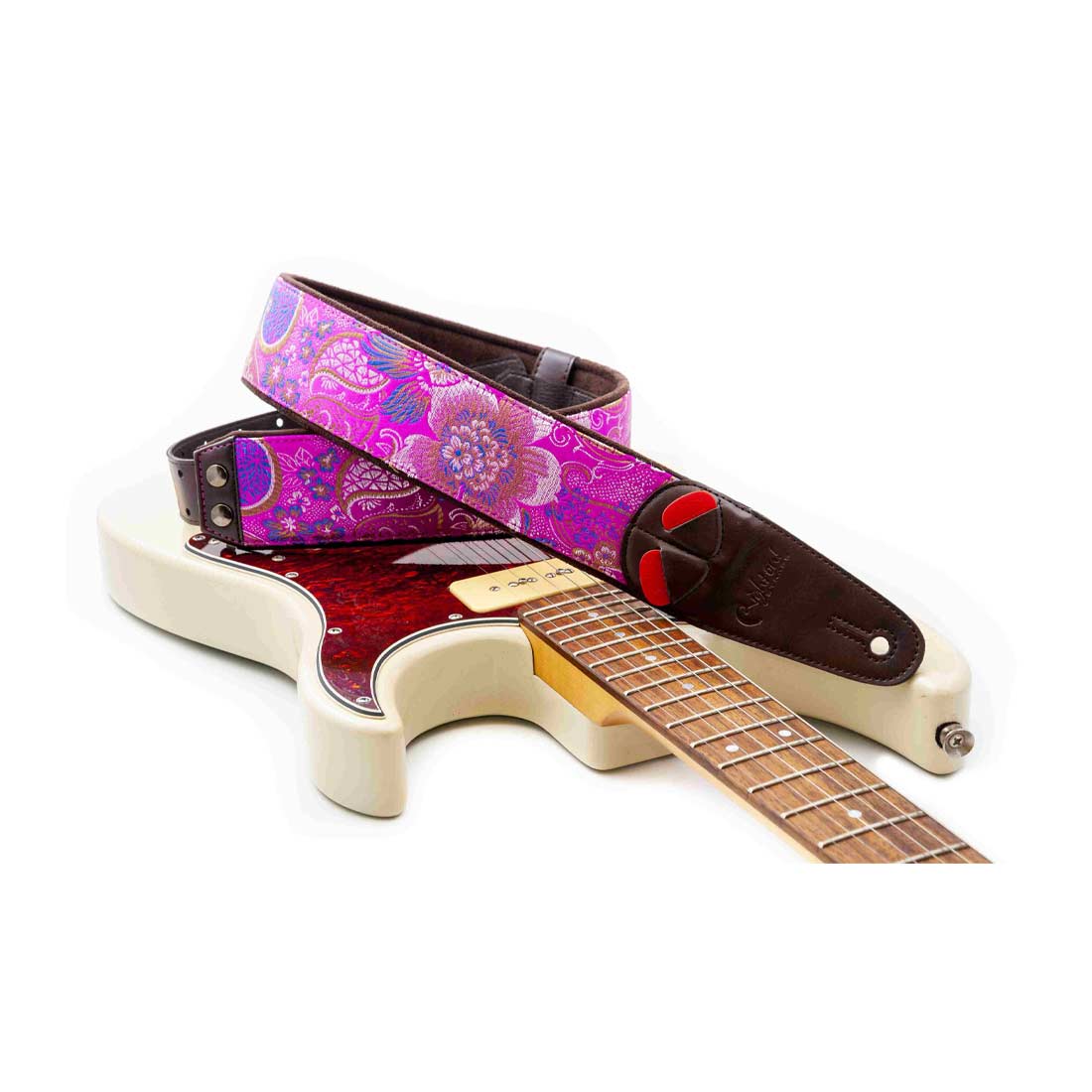 Right On Straps HOKKAIDO Pink Guitar Strap