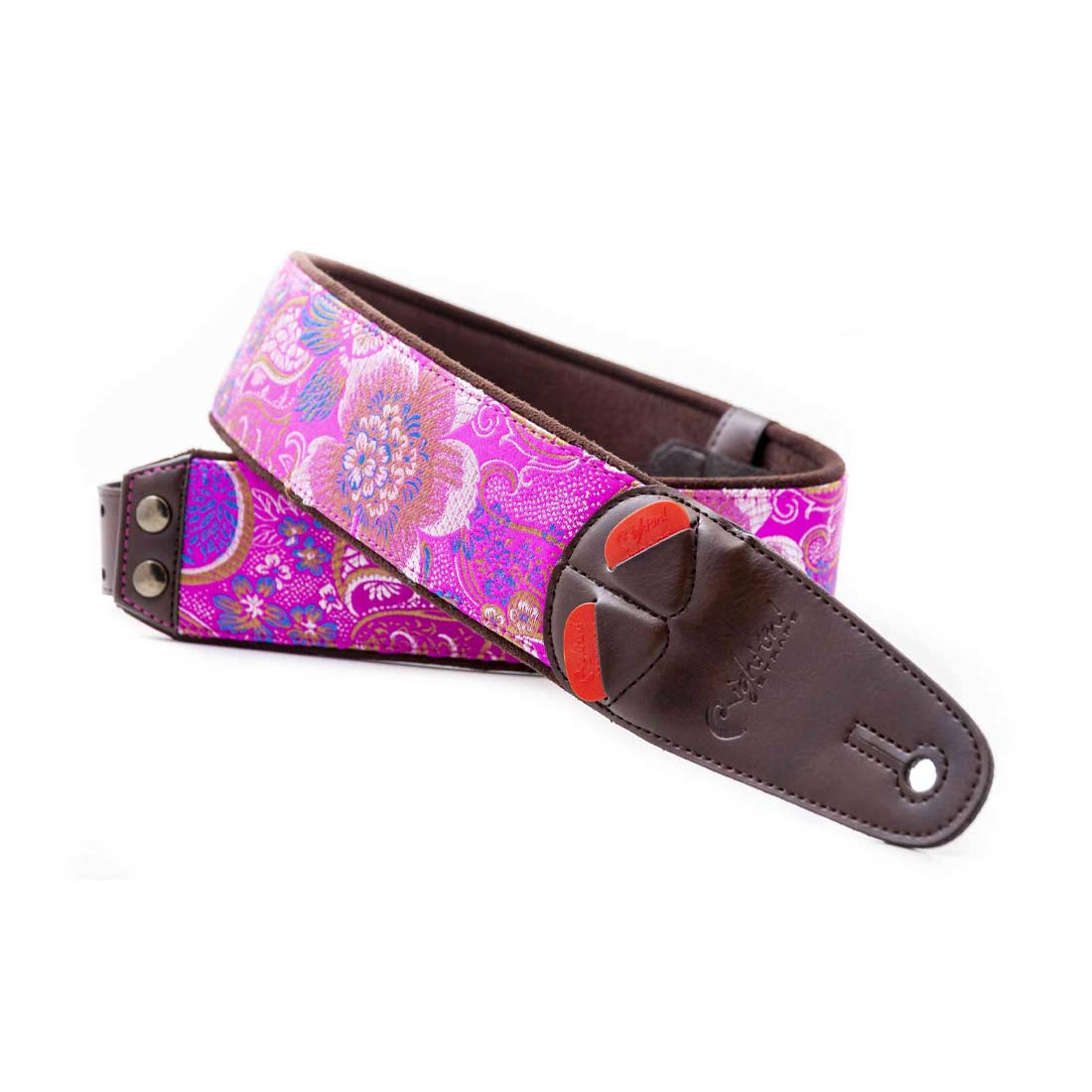 Right On Straps HOKKAIDO Pink Guitar Strap