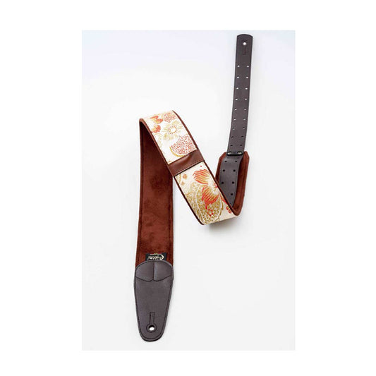 Right On Straps HOKKAIDO Beige Guitar Strap