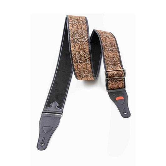 Right On Straps TALISMAN Cordoba Brown Guitar Strap