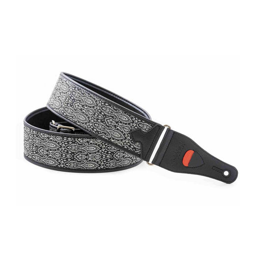 Right On Straps TALISMAN Cordoba Black Guitar Strap