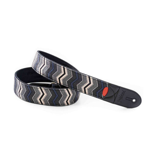 Right On Straps ZIGGY Black Guitar Strap