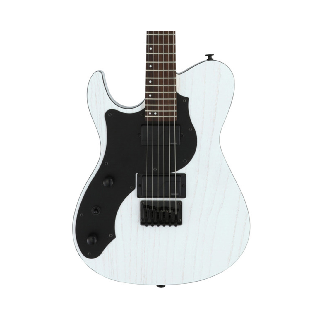 FGN JIL2-ASH-DE664-RL/OPW Iliad Left-Handed Open Pore White Electric Guitar Including Gig Bag