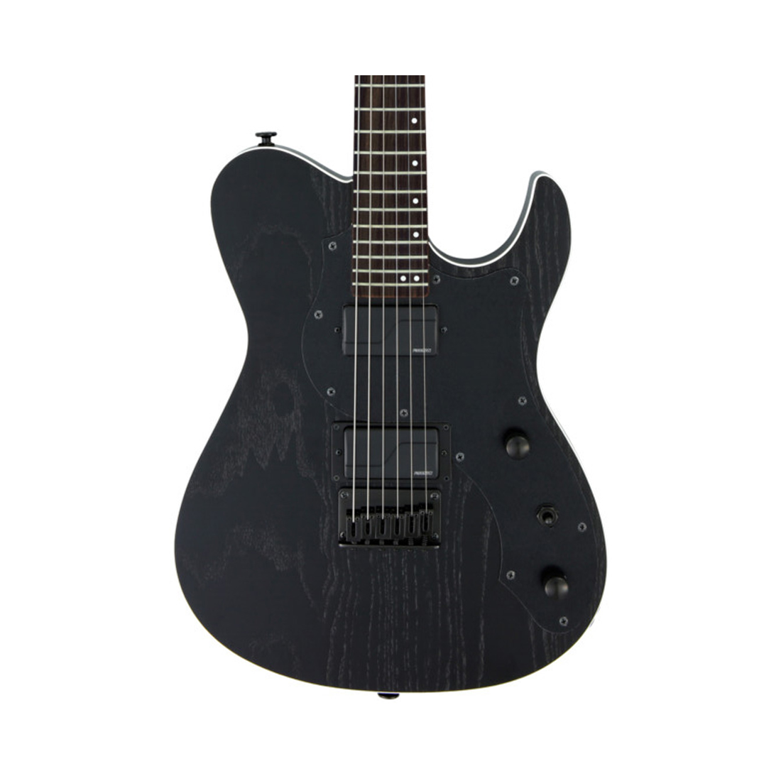 FGN JIL2-ASH-DE664-R/OPB Iliad Open Pore Black Electric Guitar Including Gig Bag