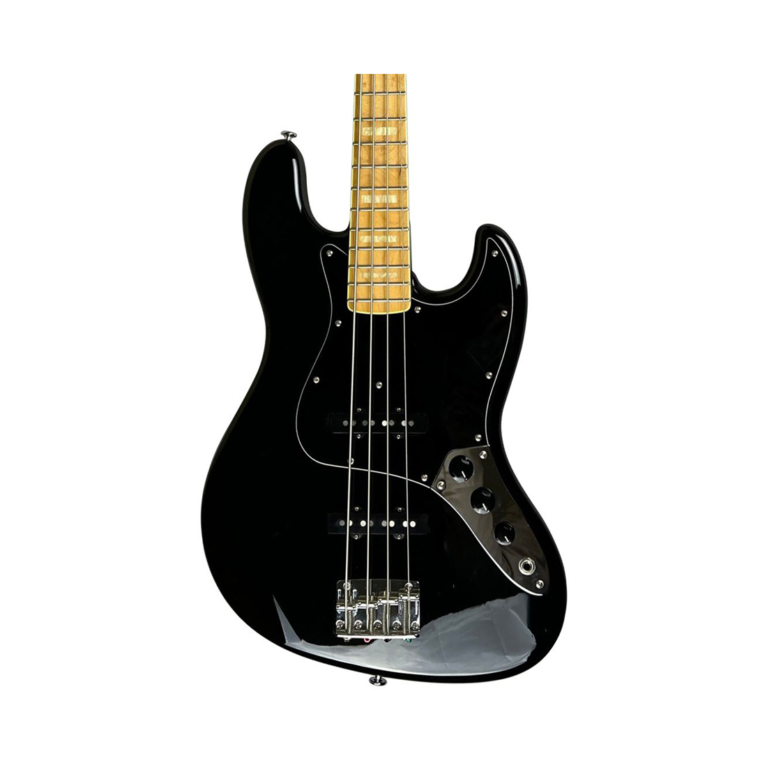 FGN Neo Classic Black Electric Bass with Gig Bag