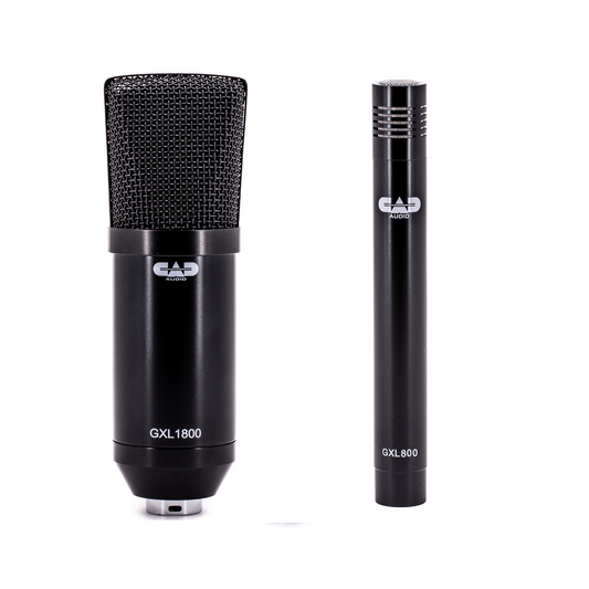 CAD Audio GXL1800SP Studio Pack with GXL1800 Side Address & GXL800 Small Diaphragm Microphone