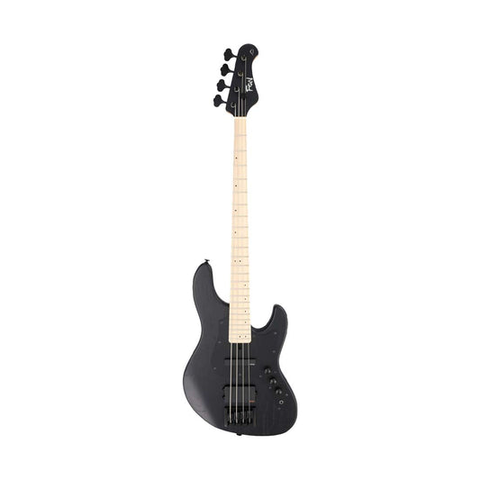 FGN JMJ3-ASH-DE-M/OPB J-Standard Mighty Jazz Open Pore Black Bass Guitar Including Gig Bag
