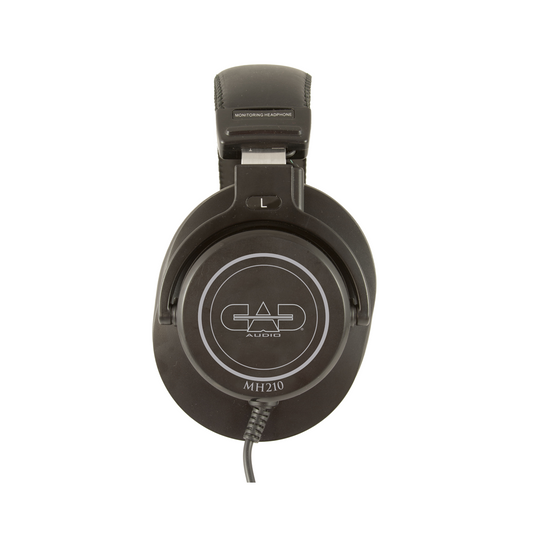 CAD Audio MH210 Closed-back Studio Headphones 40mm Drivers Black