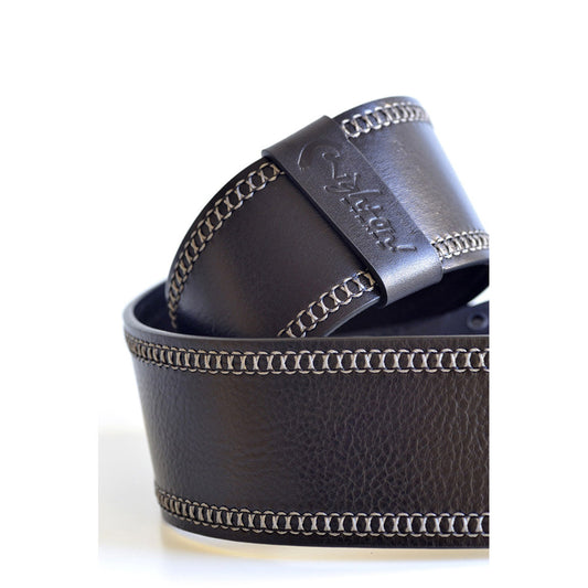 Right On Straps MAGIC60 Rim Black Guitar Strap