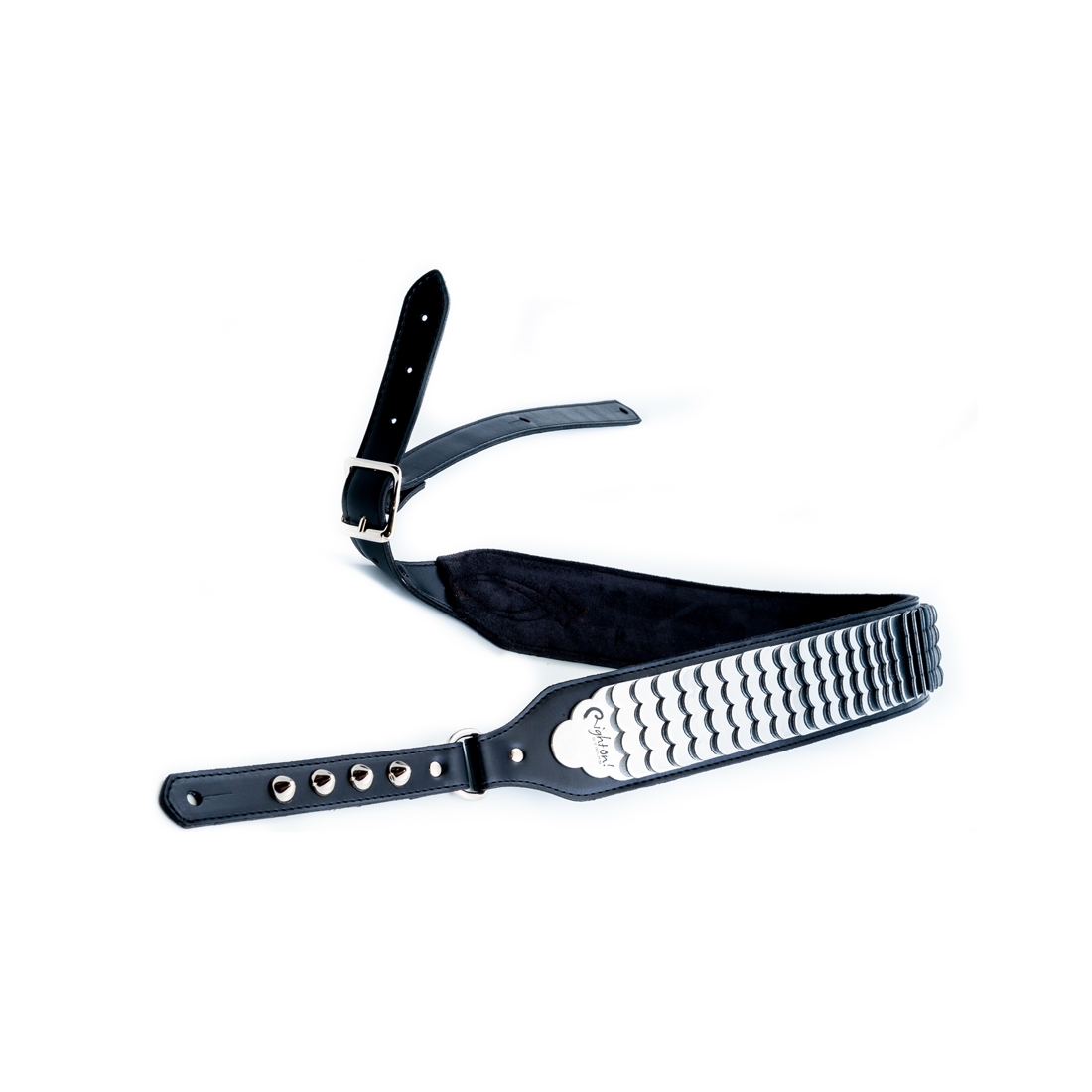 Right On Straps LEGEND J.L. PYTHON Black Guitar Strap