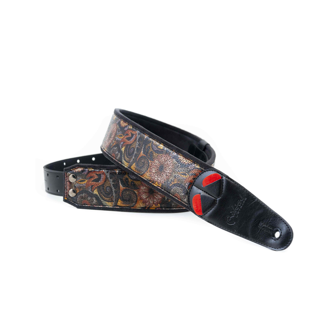 Right On Straps MOJO Crunch Black Guitar Strap