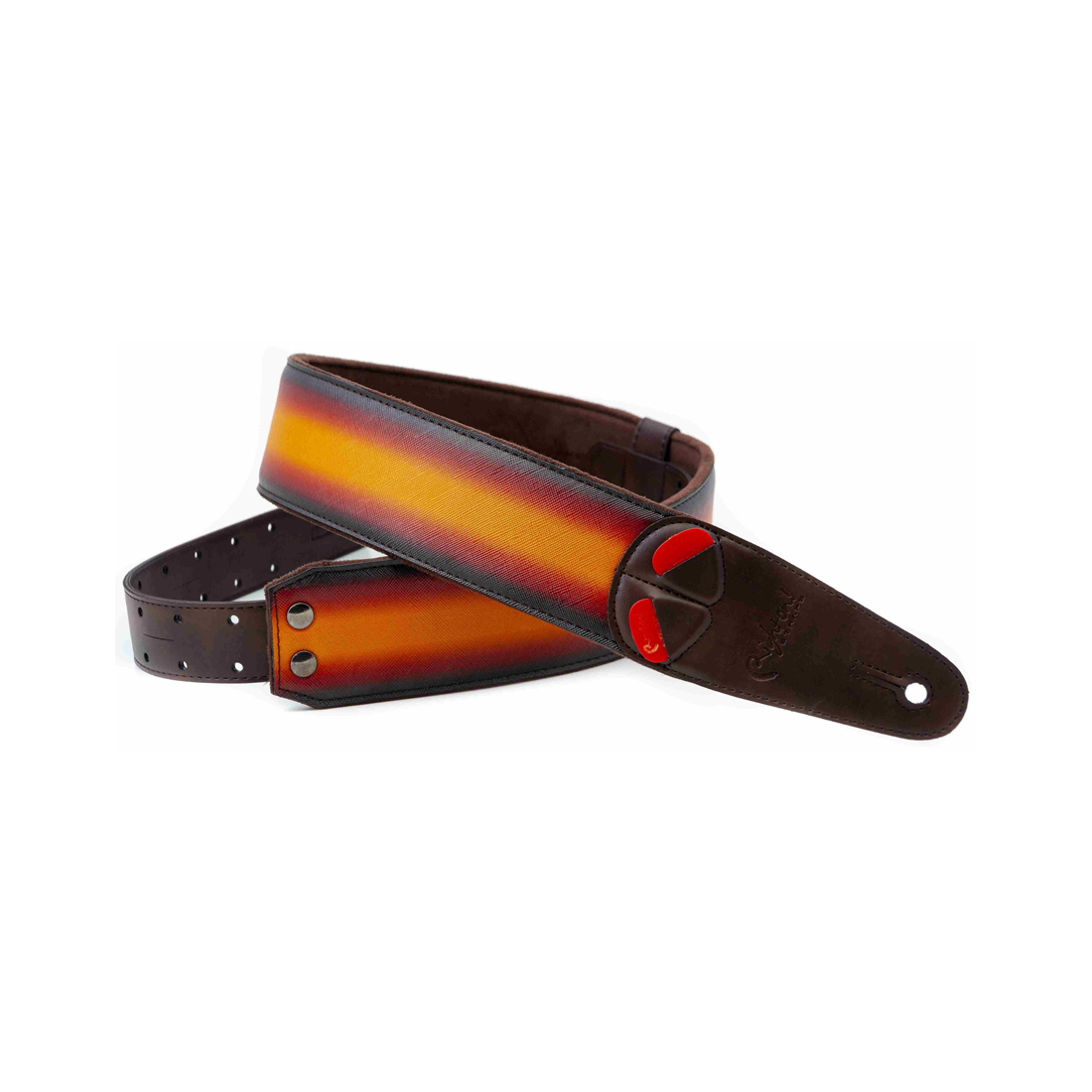 Right On Straps MOJO Sunburst Sunburst Guitar Strap