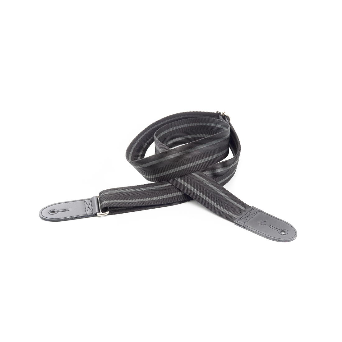 Right On Straps ROADRUNNER Spike Basic Black Guitar Strap