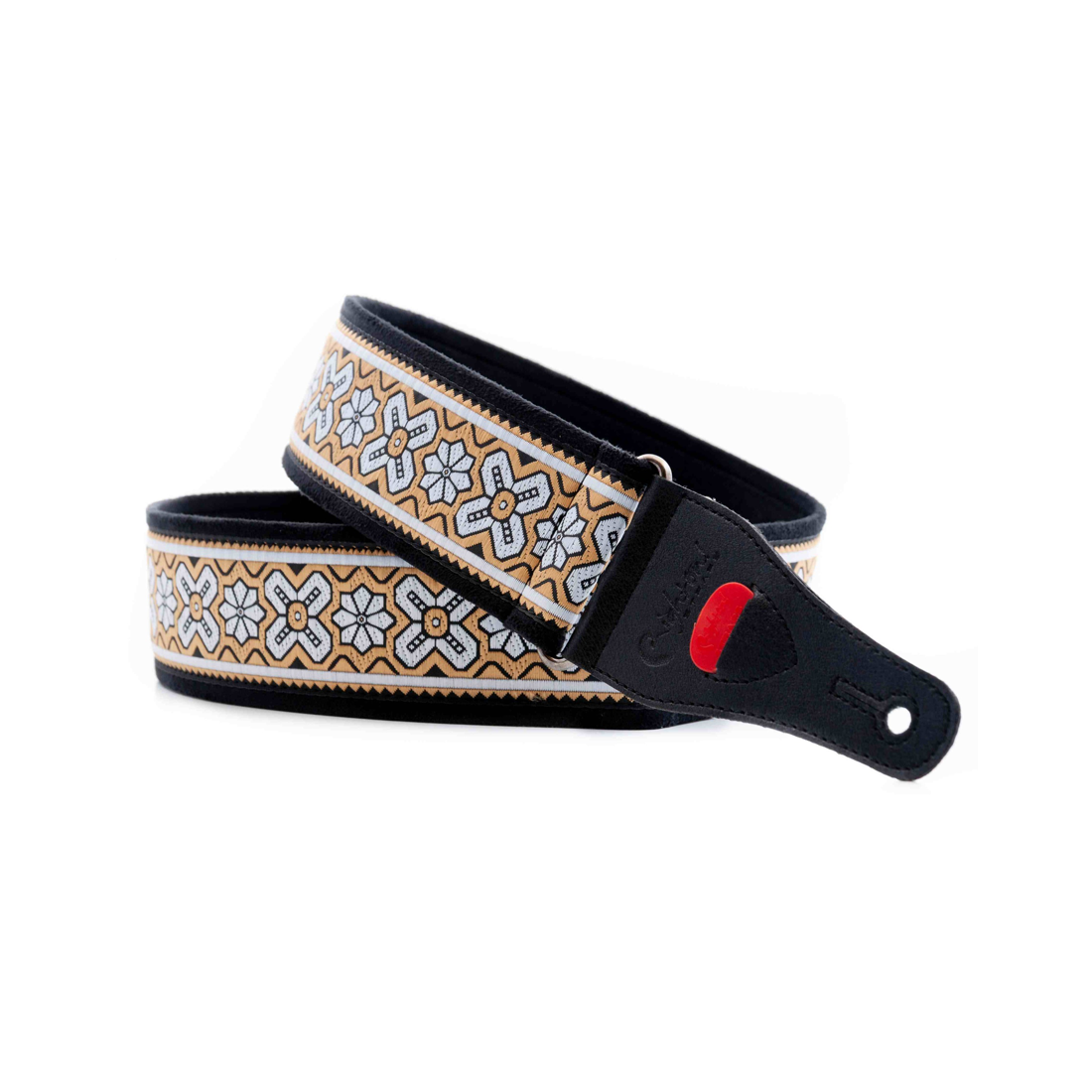 Right On Straps STANDARD PLUS Crossroads II Beige Guitar Strap