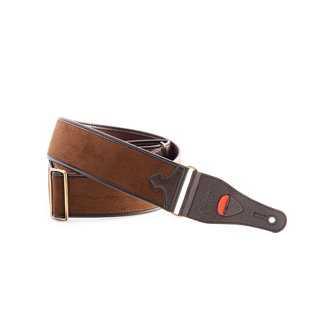 Right On Straps TALISMAN Divine Brown Guitar Strap