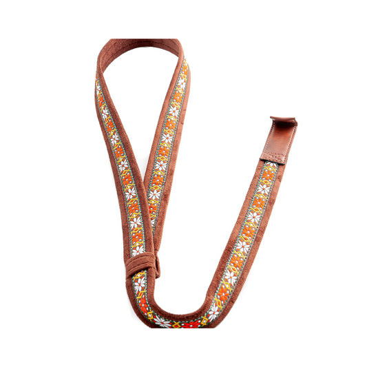 Right On Straps HOOK Classical-Hook-Rumba Brown Classical Guitar Strap