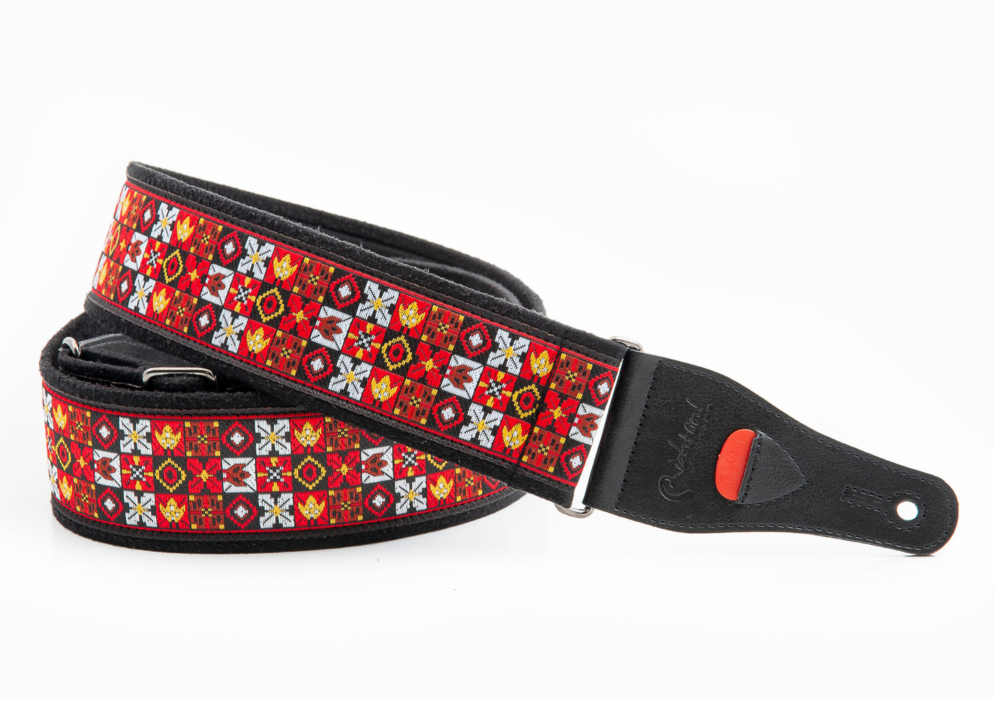 Right On Straps LEGEND JH II Hendrix Red Guitar Strap