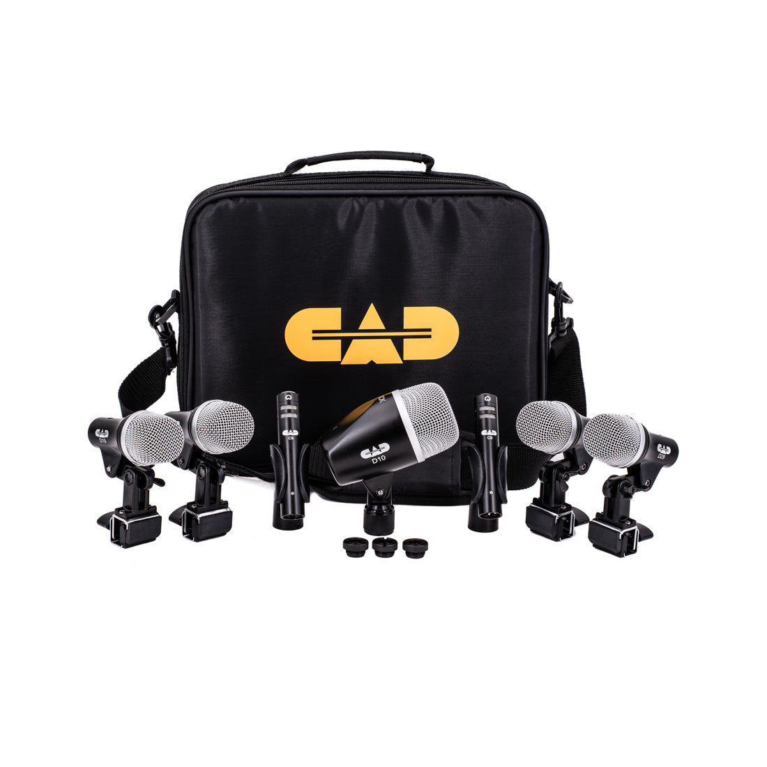 CAD Audio Stage7 7-piece Drum Microphone Pack - (3) D29 (2) C9 D19 & D10