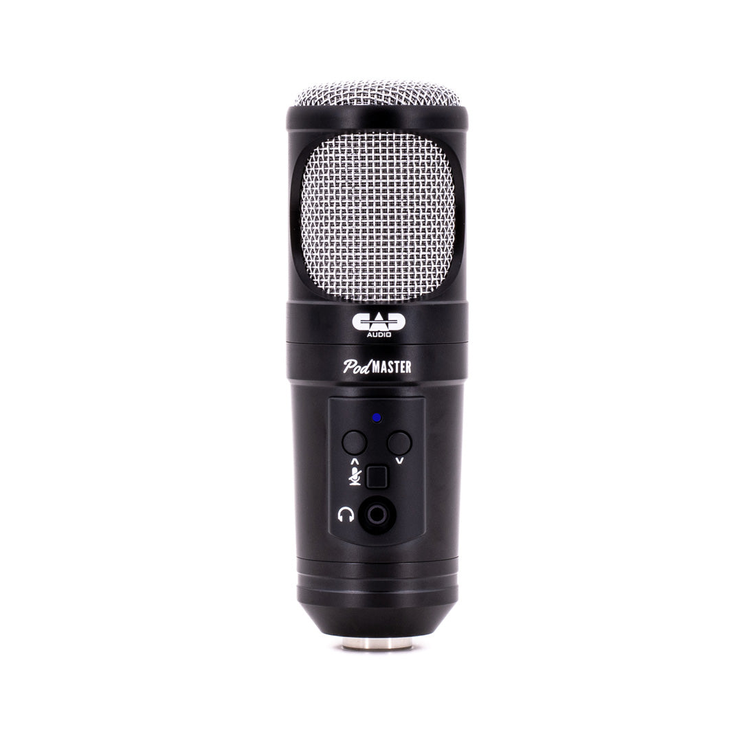 CAD PodMASTER SuperD USB - Professional Large Diapragm 35mm VOG Dynamic USB Broadcast/Podcasting Capsule W/Broadcast Boom Mic Stand