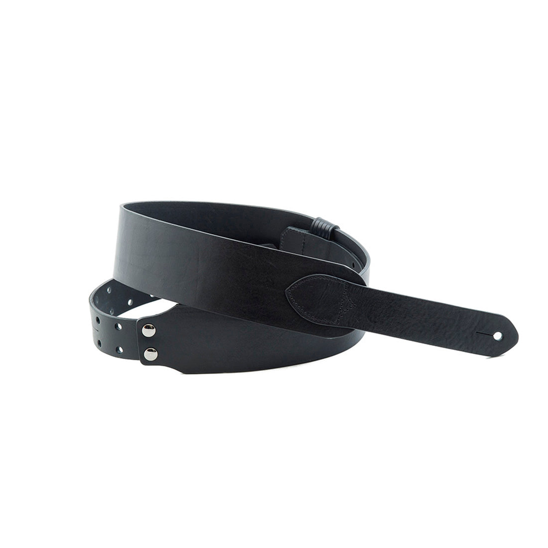 Right On Straps WILD Pure Black Guitar Strap