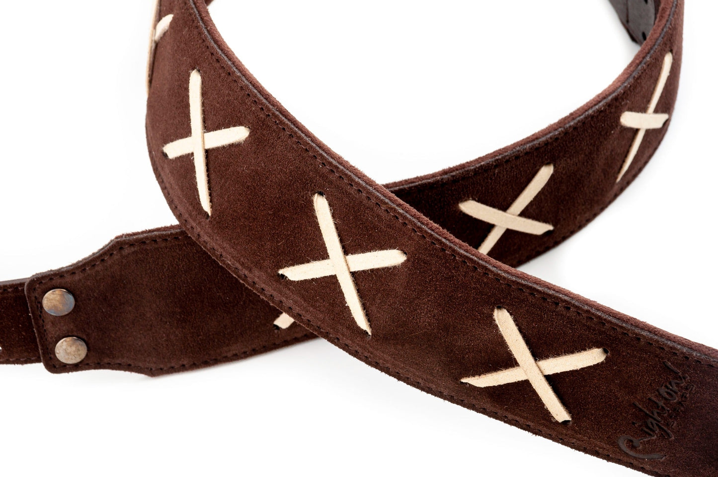 Right On Straps LEGEND D.G Brown Gilmour Guitar Strap