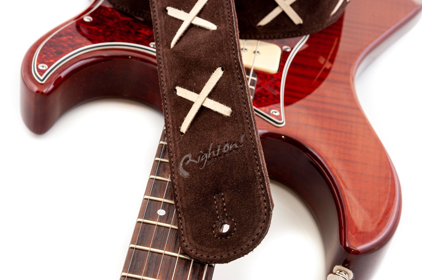 Right On Straps LEGEND D.G Brown Gilmour Guitar Strap