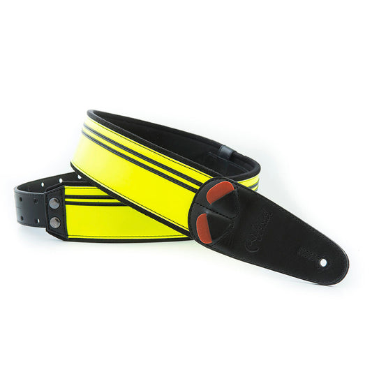 Right On Straps MOJO Neon Neon Yellow Guitar Strap