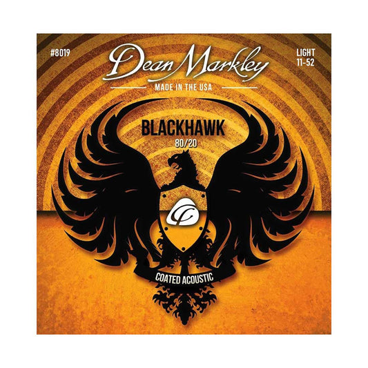 Dean Markley Blackhawk Coated Acoustic 80/20 Light Strings 11-52