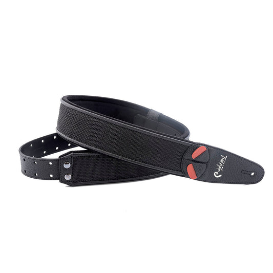 Right On Straps MOJO 40W Black Guitar Strap