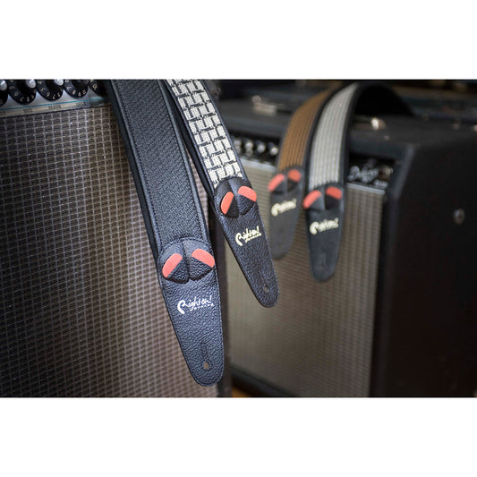 Right On Straps MOJO 40W Black Guitar Strap
