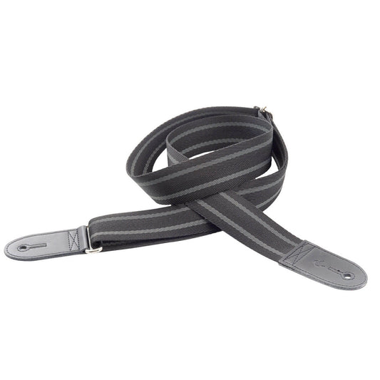 Right On Straps ROADRUNNER Spike Basic Black Guitar Strap