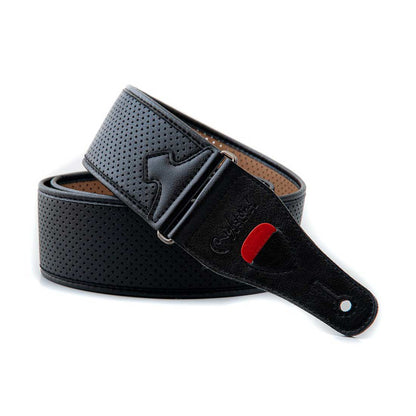 Right On Straps TALISMAN Monte-Carlo Black Guitar Strap