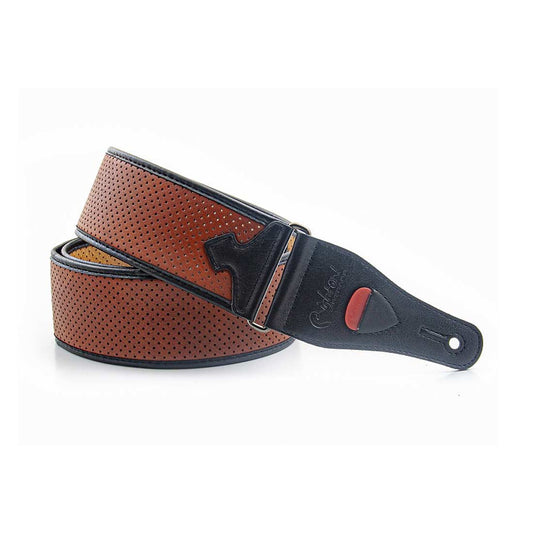 Right On Straps TALISMAN Monte-Carlo Light brown Guitar Strap