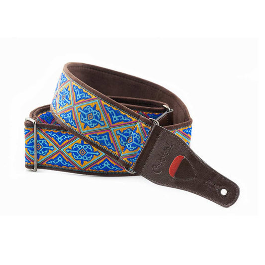 Right On Straps STANDARD PLUS Hafa Blue Guitar Strap