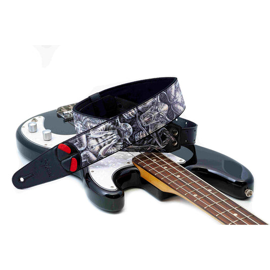 Right On Straps MOJO Seven Black Guitar Strap