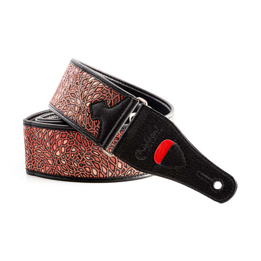Right On Straps TALISMAN Alien Red Guitar Strap